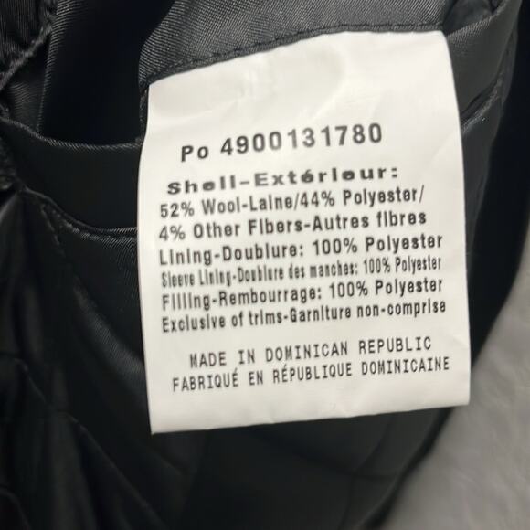 Calvin Klein Coleman Top Coat Black Size Men 42R - Picture 8 of 10